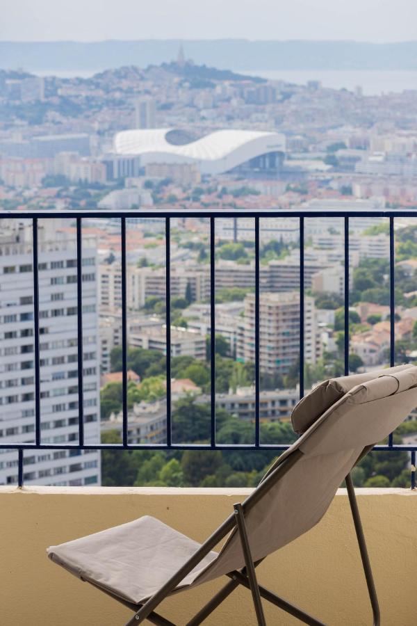 Panoramic View Of Marseille For Two Apartment Exterior photo