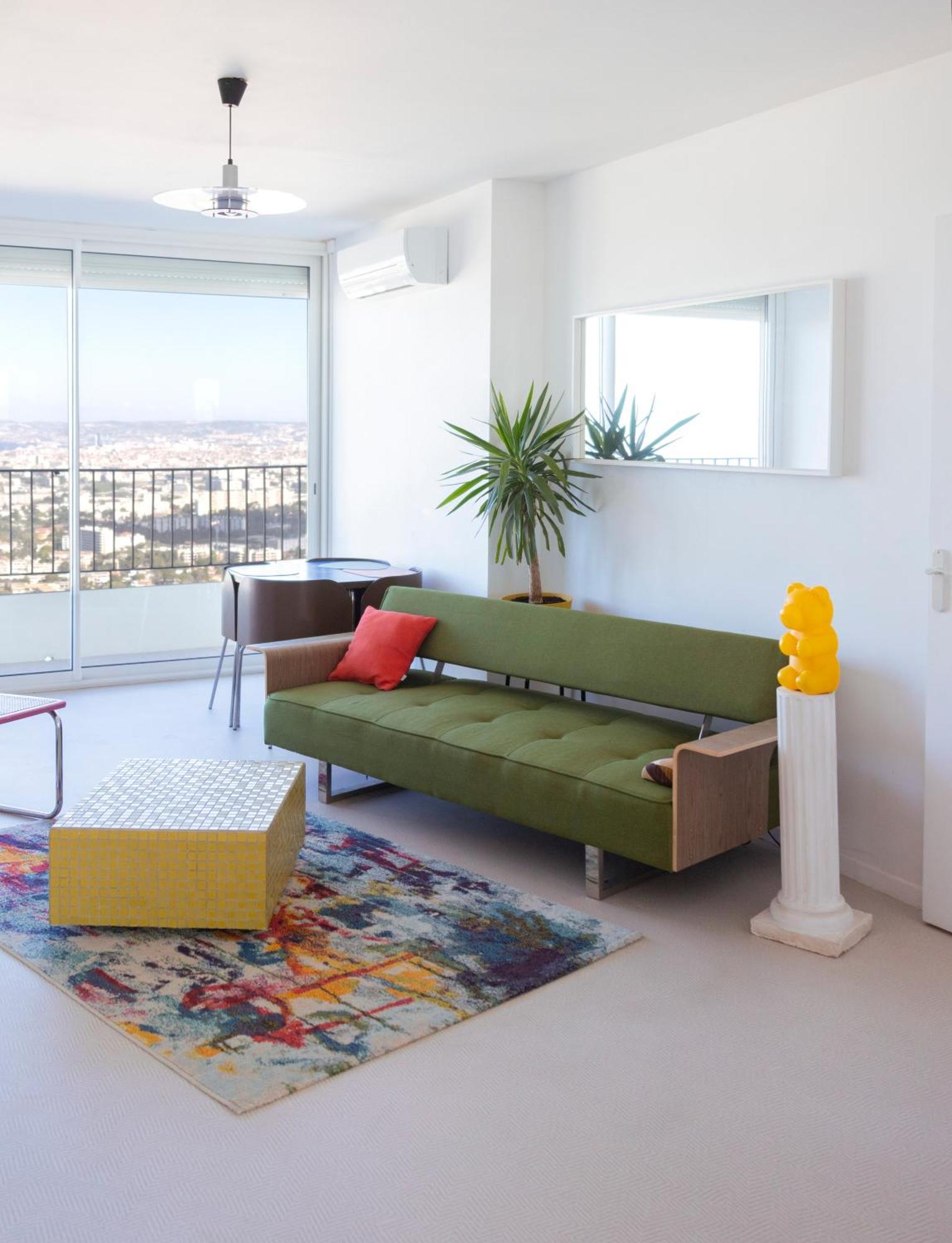 Panoramic View Of Marseille For Two Apartment Exterior photo